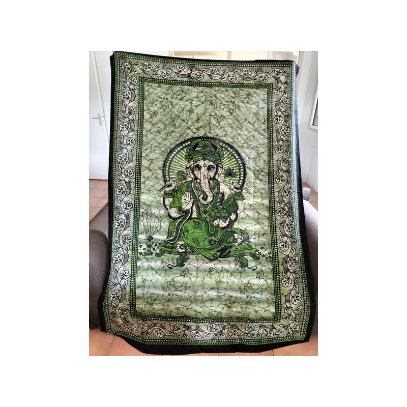 Batik Green Ganesh