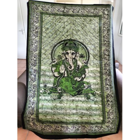 Batik Ganesha verde