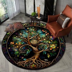 Tree Circle Carpet 1