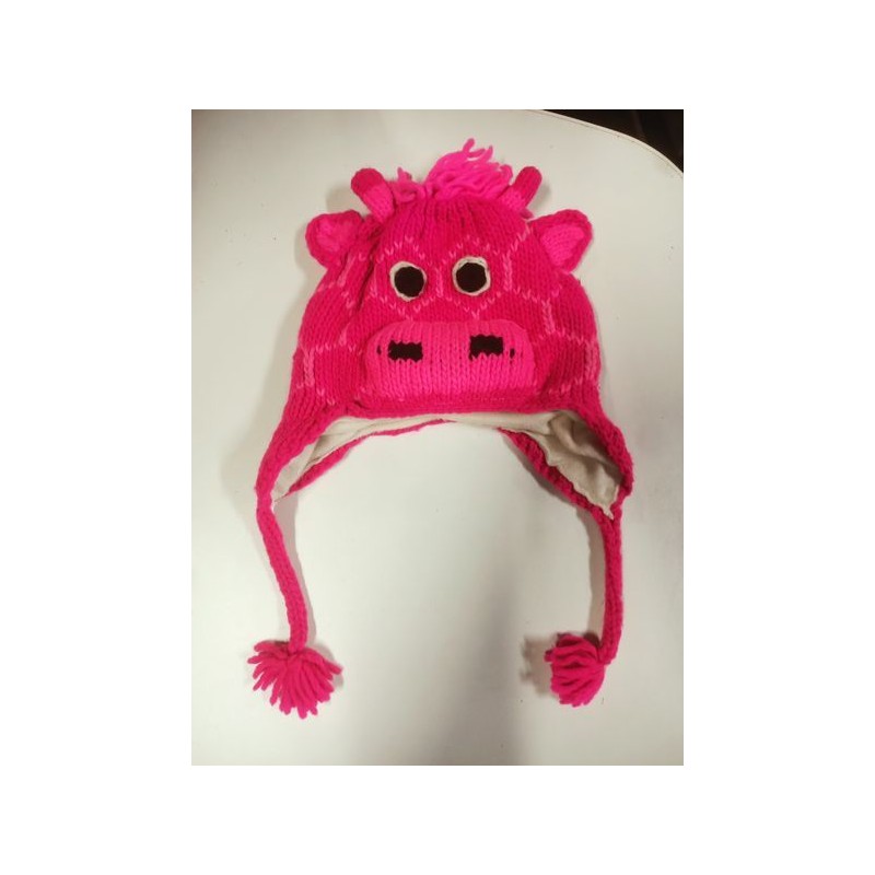 Gorro niño rosa 5