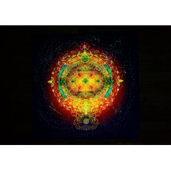 Tapestry psychedelic Sun