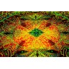 Tapestry psychedelic Sun