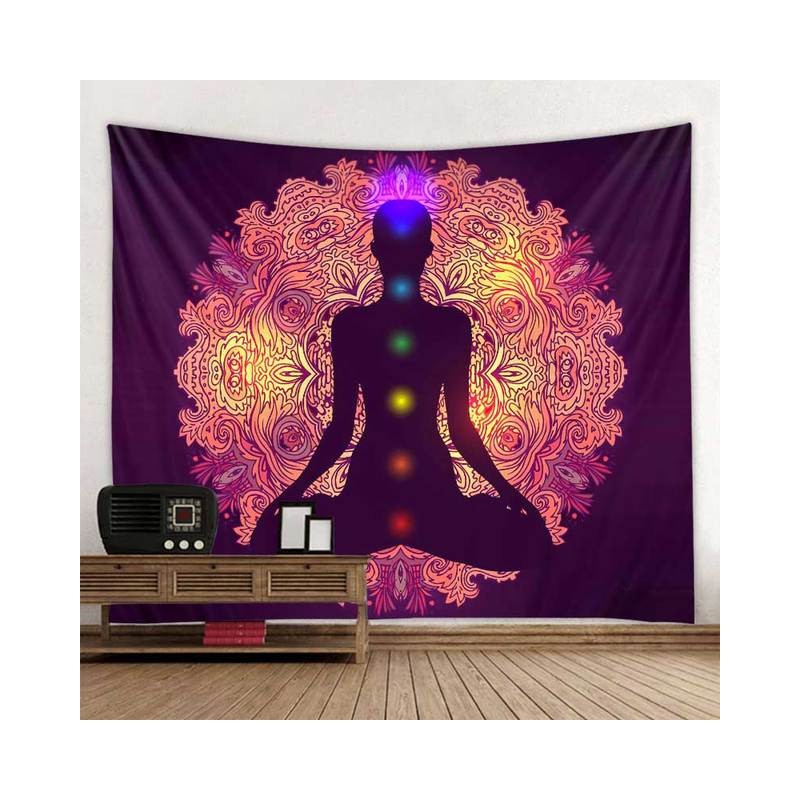 Tapestry Méditation Zen Yoga 5