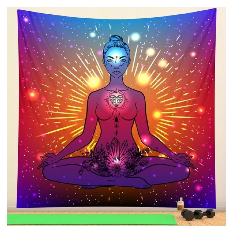 Tapestry Méditation Zen Yoga 8