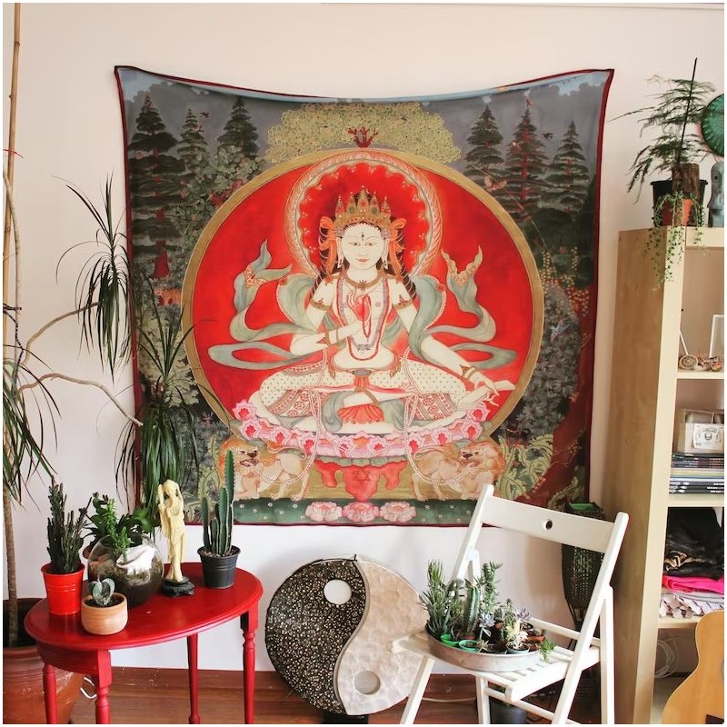 Tapestry Méditation Zen Yoga 31