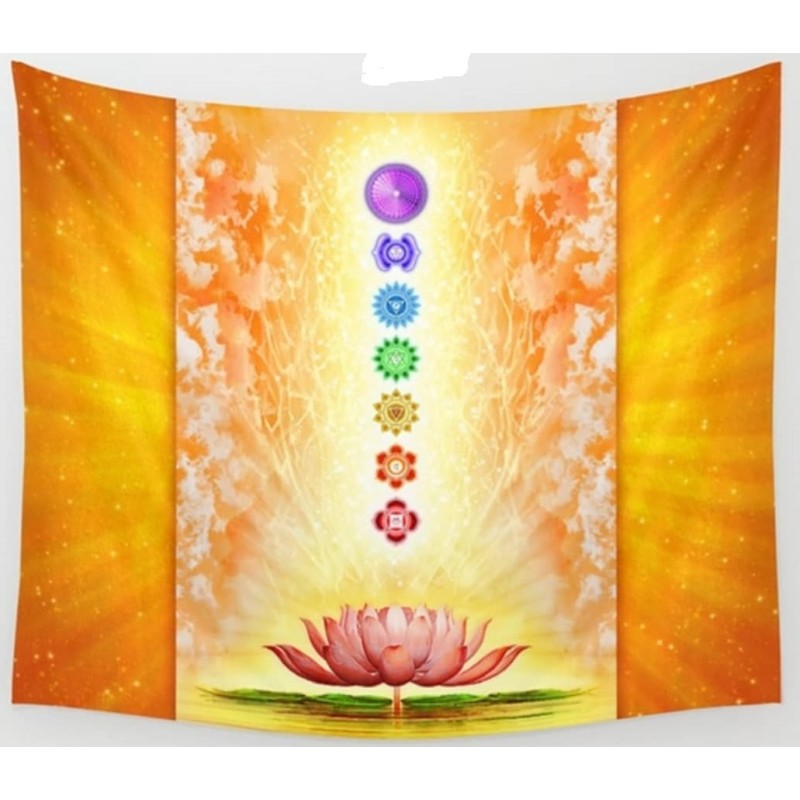 Tapestry Méditation Zen Yoga 4