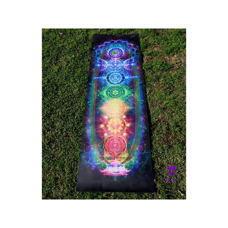 Chakras Yoga carpet 2