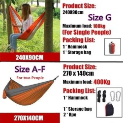 Parachute Canvas Hammock