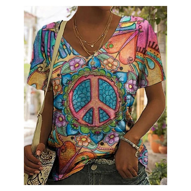 Camisa Peace & Love 7