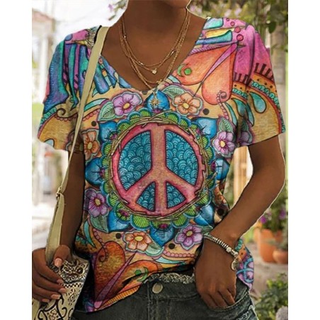 Camisa Peace & Love 7