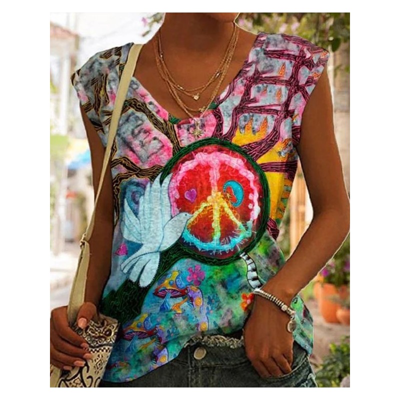 Camisa Peace & Love 9