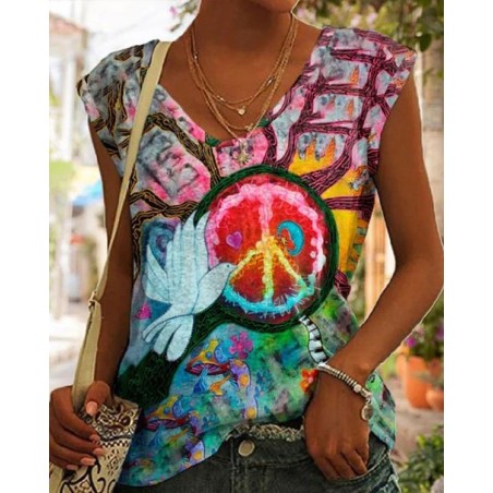 Camisa Peace & Love 9